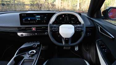 Kia EV6 - передняя панель